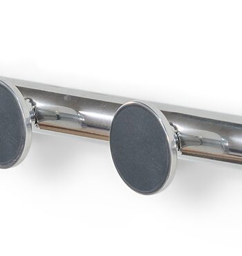 Knagerække Spinder Design Retro Sej Chrome Stål   Kroge 75 Cm