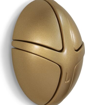 Knagerække Spinder Design Tick Guld Foldbar   Kroge
