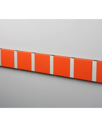 Knax Vandret Knagerække   Knager Varm Orange Grå Knager  : Erling Christensen Møbler