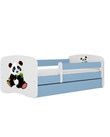Kocot Kids Seng Babydreams Blå Panda   Med Skuffe Med Madras 180 80