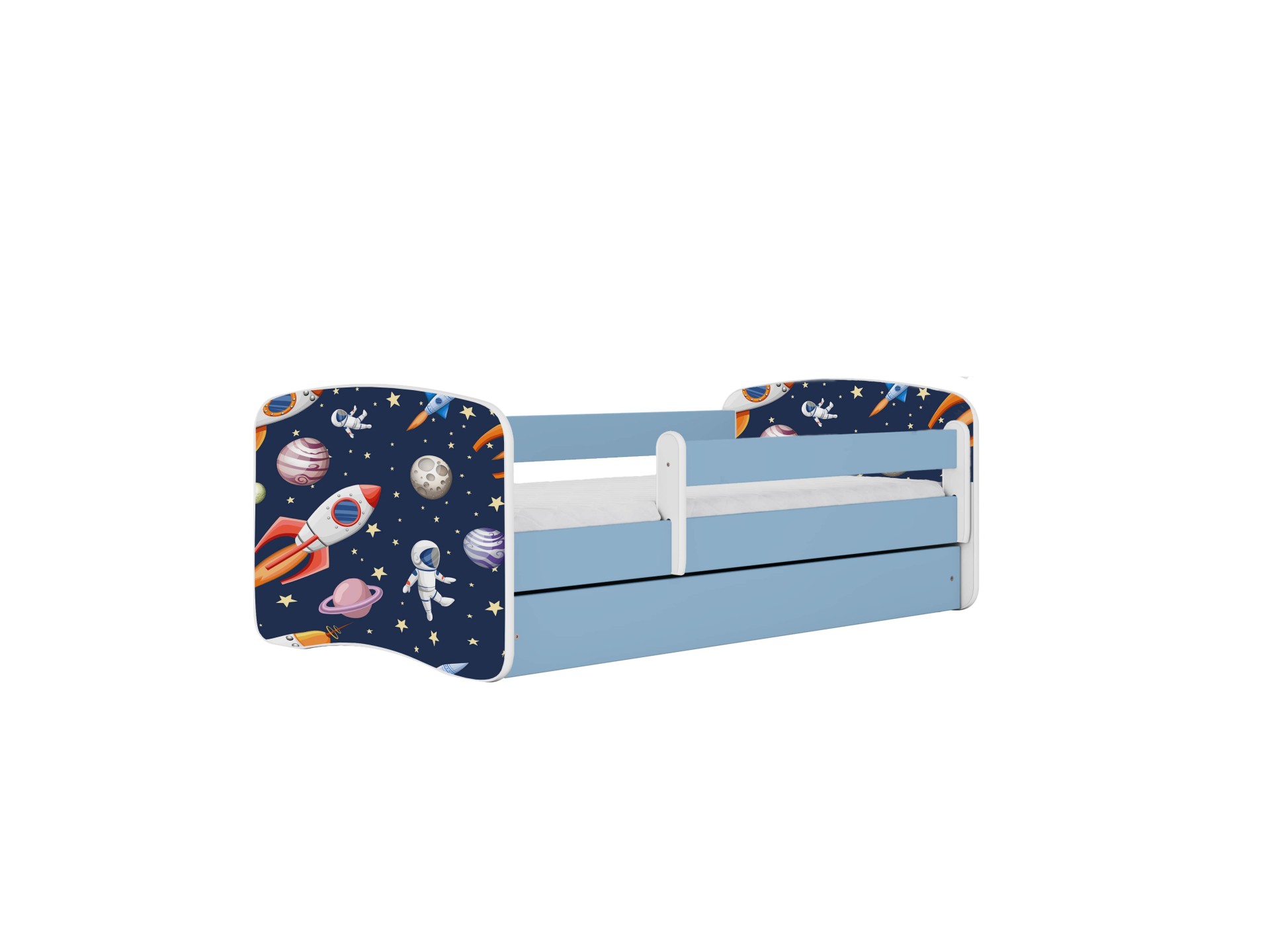 Kocot Kids Seng Babydreams Blue Cosmos Uden Skuffe Med Madras 180 80