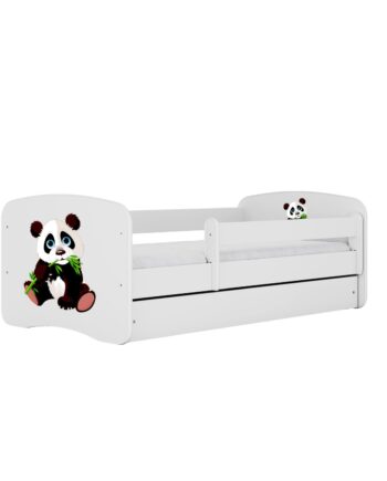 Kocot Kids Seng Babydreams Hvid Panda   Med Skuffe Med Madras 180 80