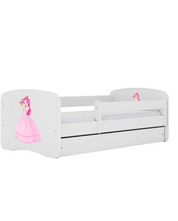 Kocot Kids Seng Babydreams Hvid Prinsesse Uden Skuffe Med Madras 180 80