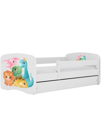 Kocot Kids Seng Babydreams Hvid Tiny Dinos Med Skuffe Med Madras 180 80