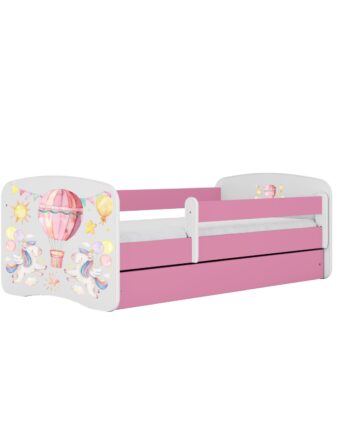 Kocot Kids Seng Babydreams Lyserød Ballon Med Skuffe Med Madras 160 80