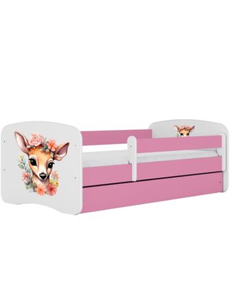 Kocot Kids Seng Babydreams Pink Bambi Med Skuffe Med Madras 160 80