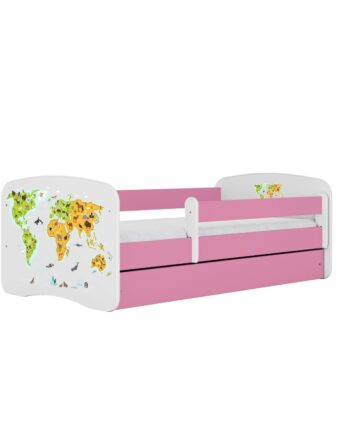 Kocot Kids Seng Babydreams Pink Kort Med Skuffe Med Madras 180 80