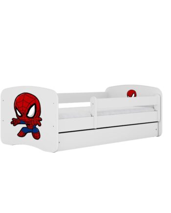 Kocot Kids Seng Babydreams White Spiderman Med Skuffe Med Madras 160 80
