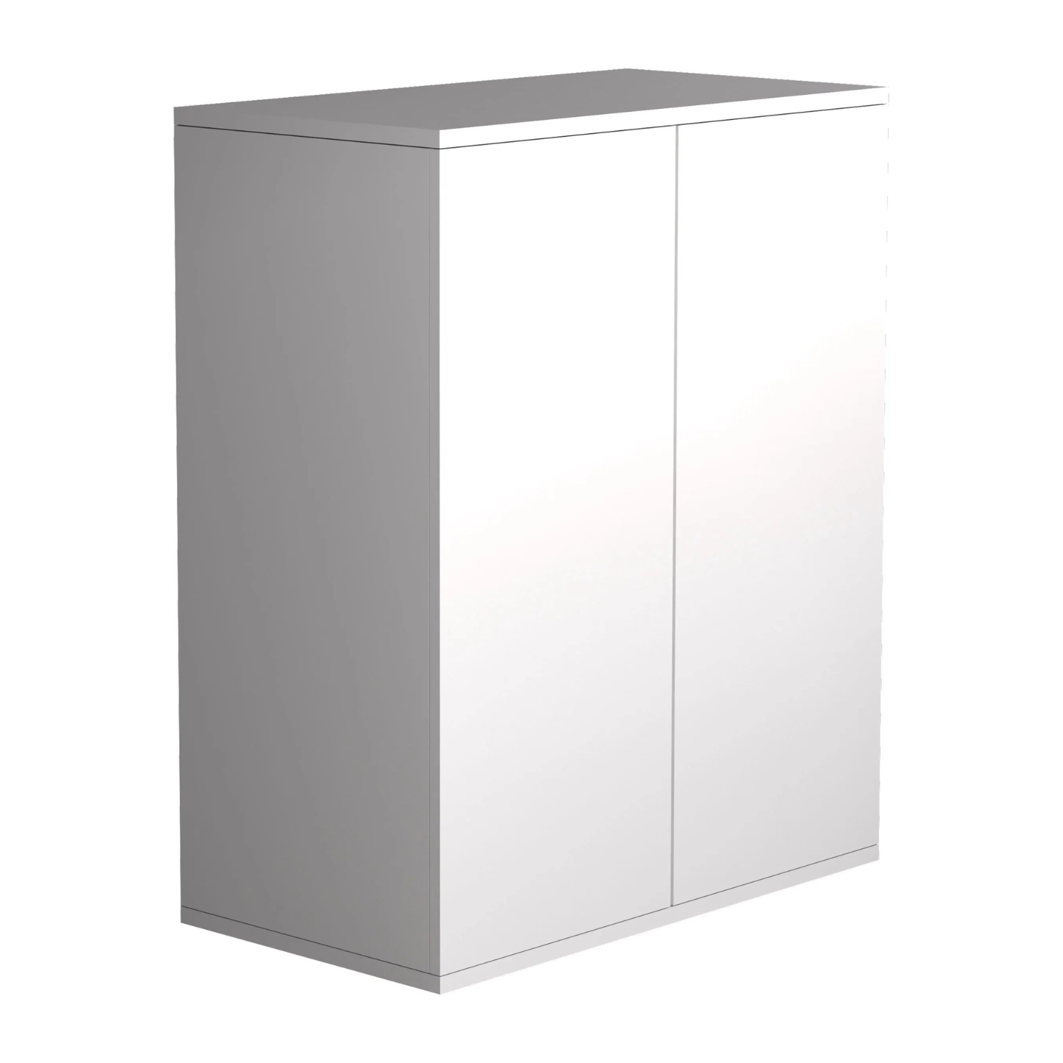 Kommode Med Push-to-open  73x60x32 Cm  Hvid Dalosa