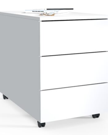 Kontorskab Arkivskab     55      39      45 70 Cm  Hvid
