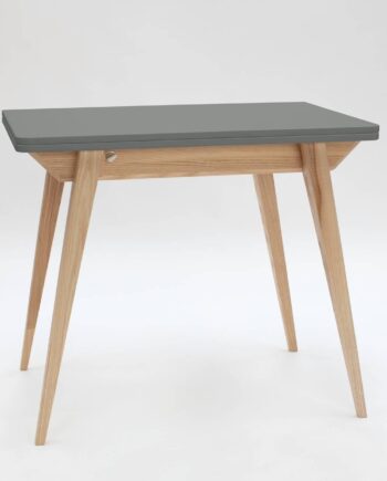 Konvolut Udtrækbart Spisebord 90x65cm Betongrå