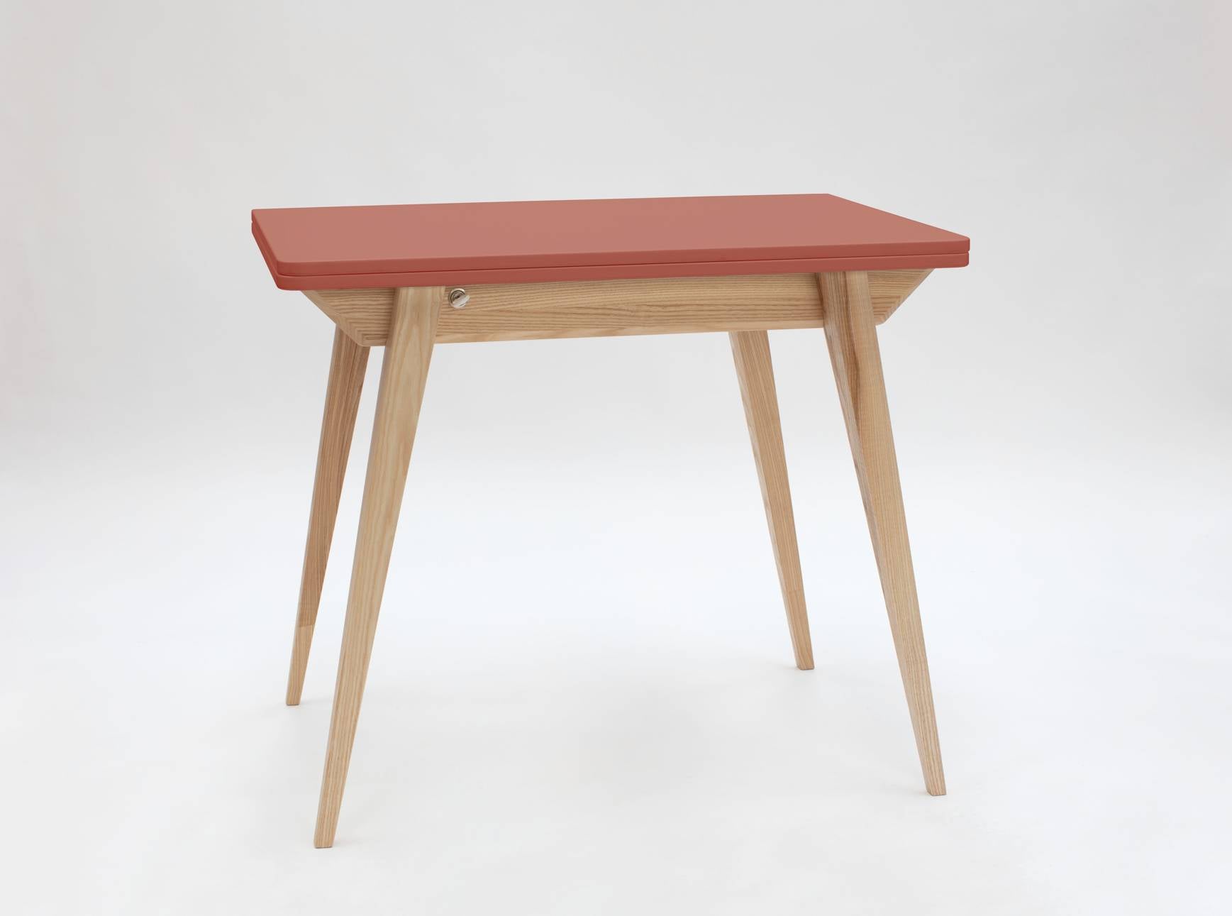 Konvolut Udtrækkeligt Spisebord 90x65cm Antik Pink