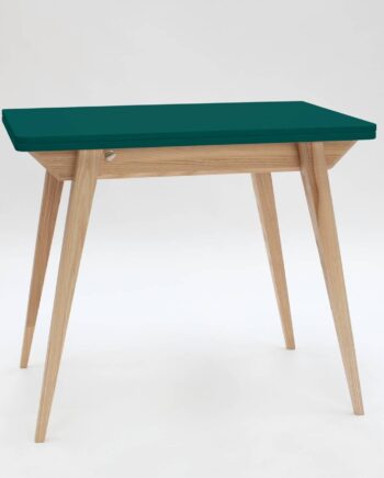 Konvolut Udtrækkeligt Spisebord 90x65cm Grøn