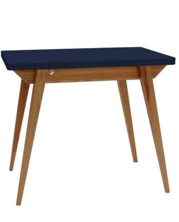 Konvolut Udtrækkeligt Spisebord 90x65cm Marineblå Eg