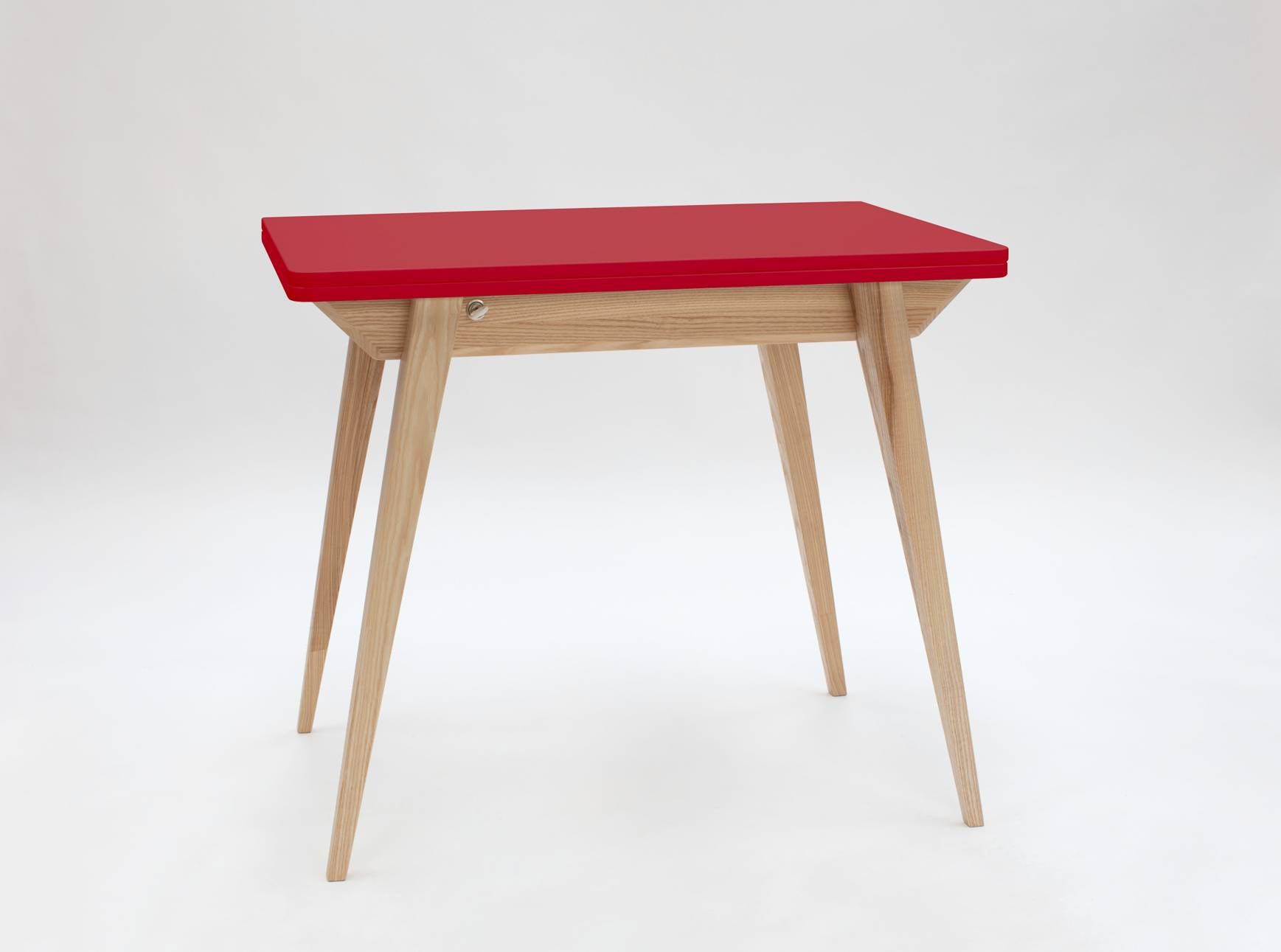Konvolut Udtrækkeligt Spisebord 90x65cm Pure Red