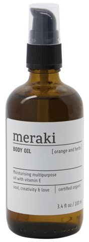 Kropsolie   Massageolie Meraki Olie-serie økologisk 100 Ml