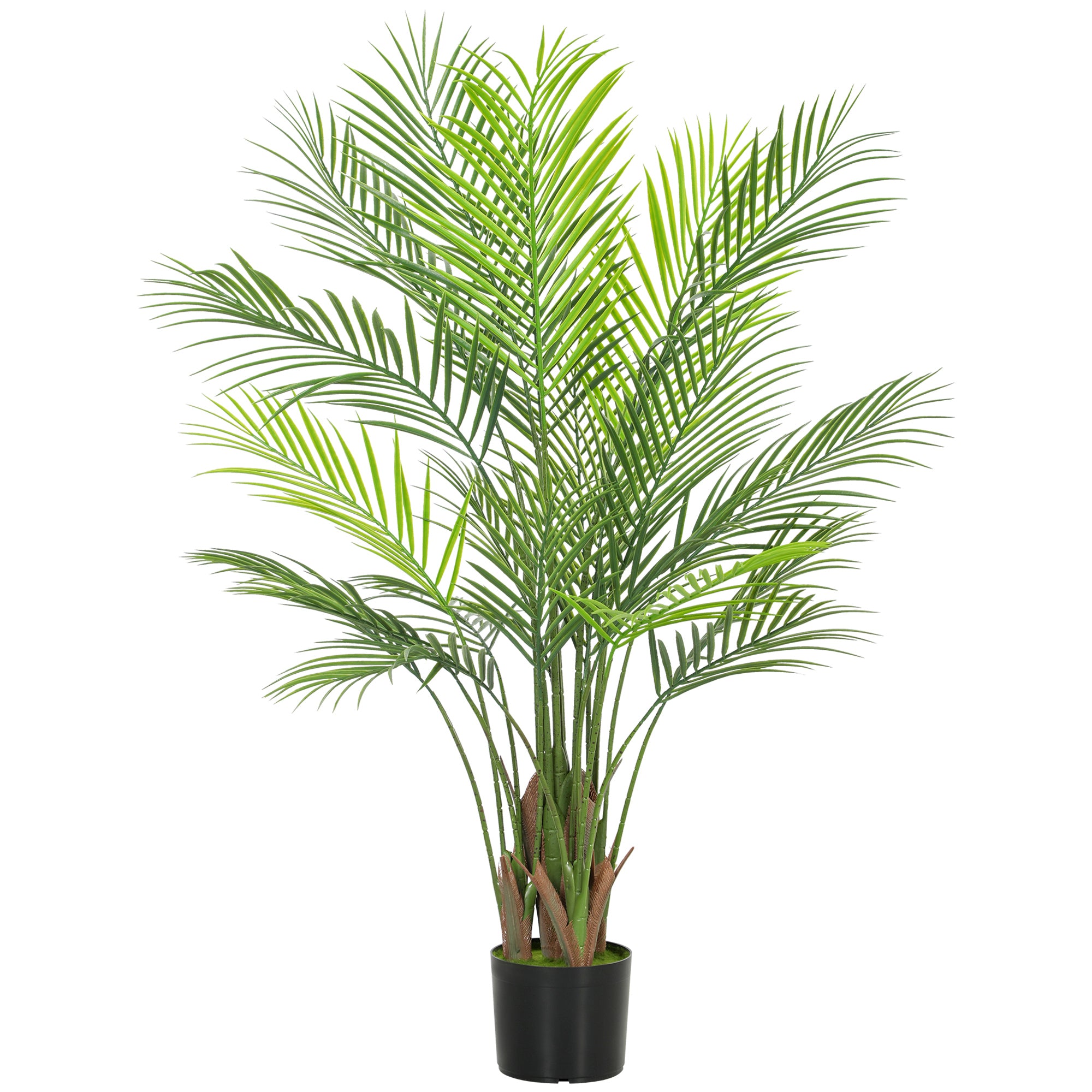 Kunstig Palme Stor 120cm Kunstig Plante Plastik Kunstige Planter Potte Til Stue Kontor
