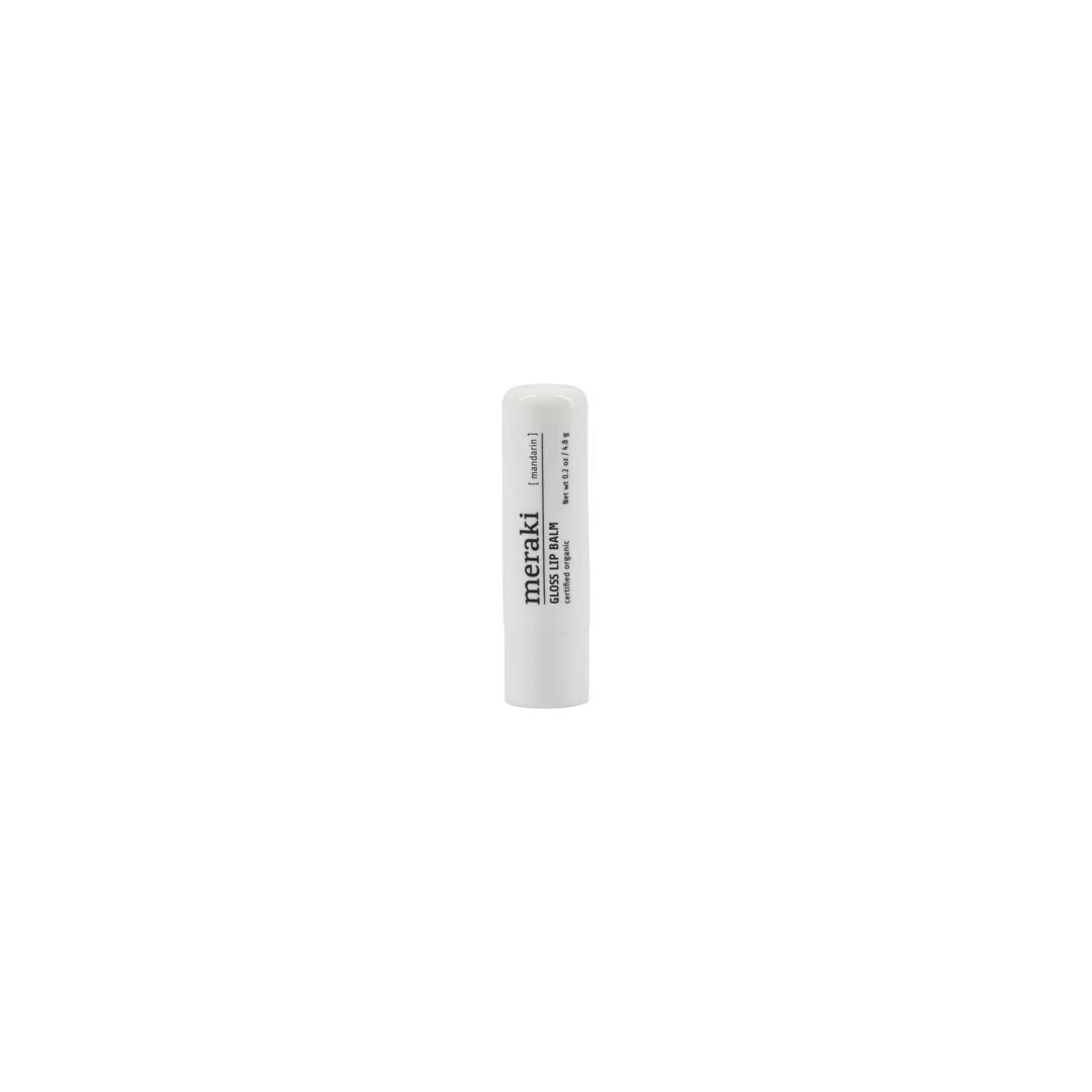 Læbepomade Gloss Meraki Mandarin         økologisk Sheasmør   Jojobaolie