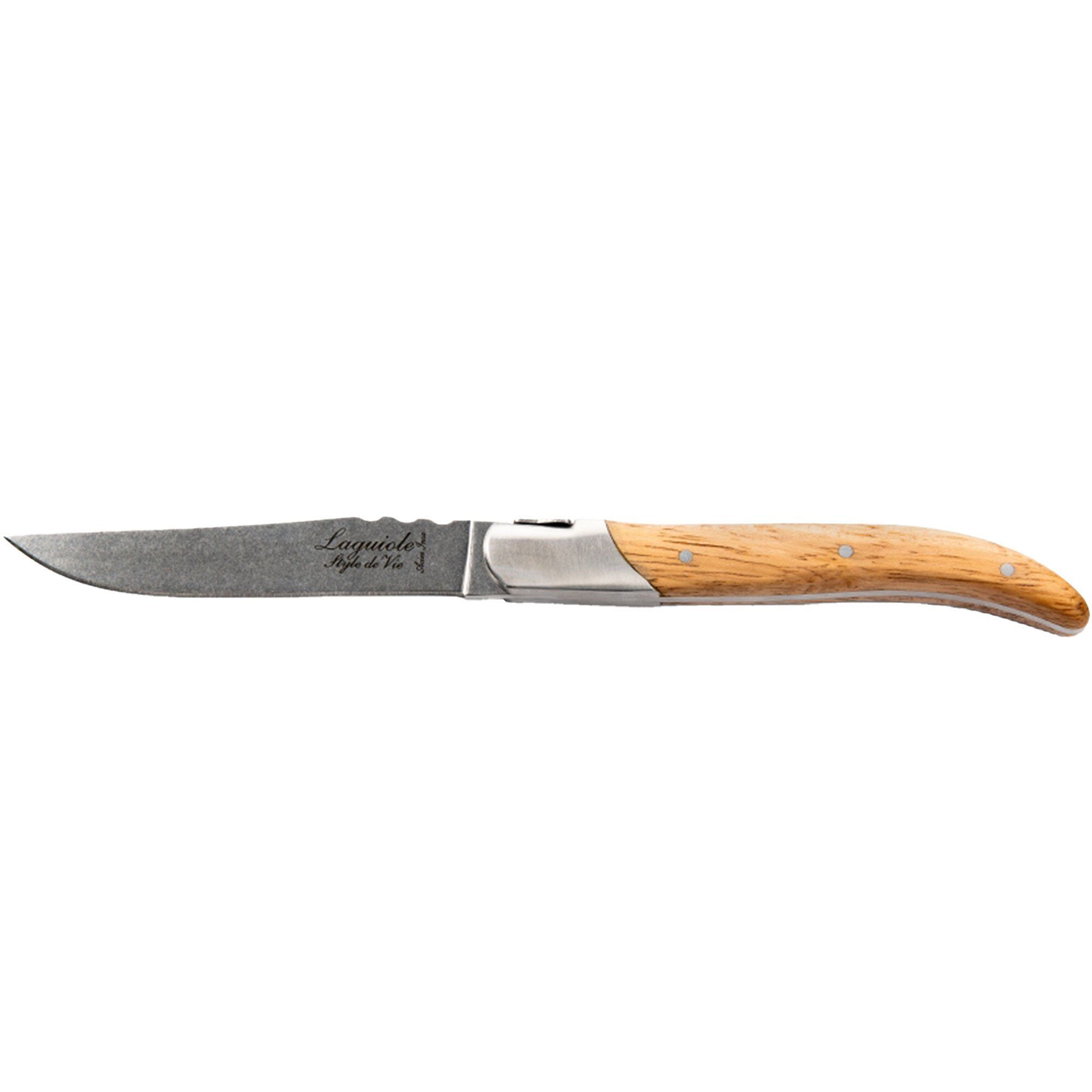 Laguiole Style De Vie Laguiole Grillknive  -pack  Egetræ