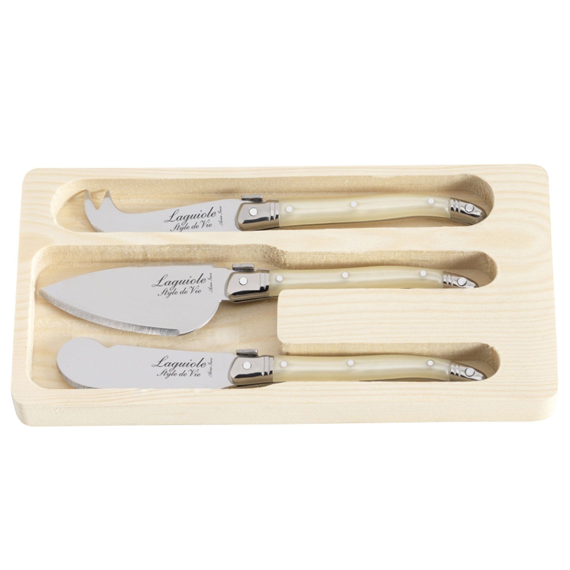 Laguiole Style De Vie Laguiole Ostknive   Stk  Perlemor