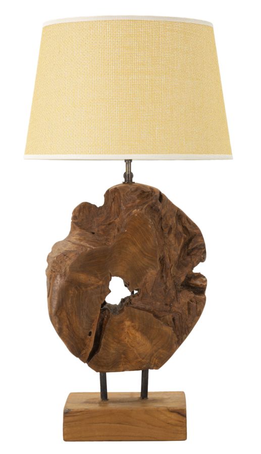 Lampe   Teaktræ   35x69 Cm