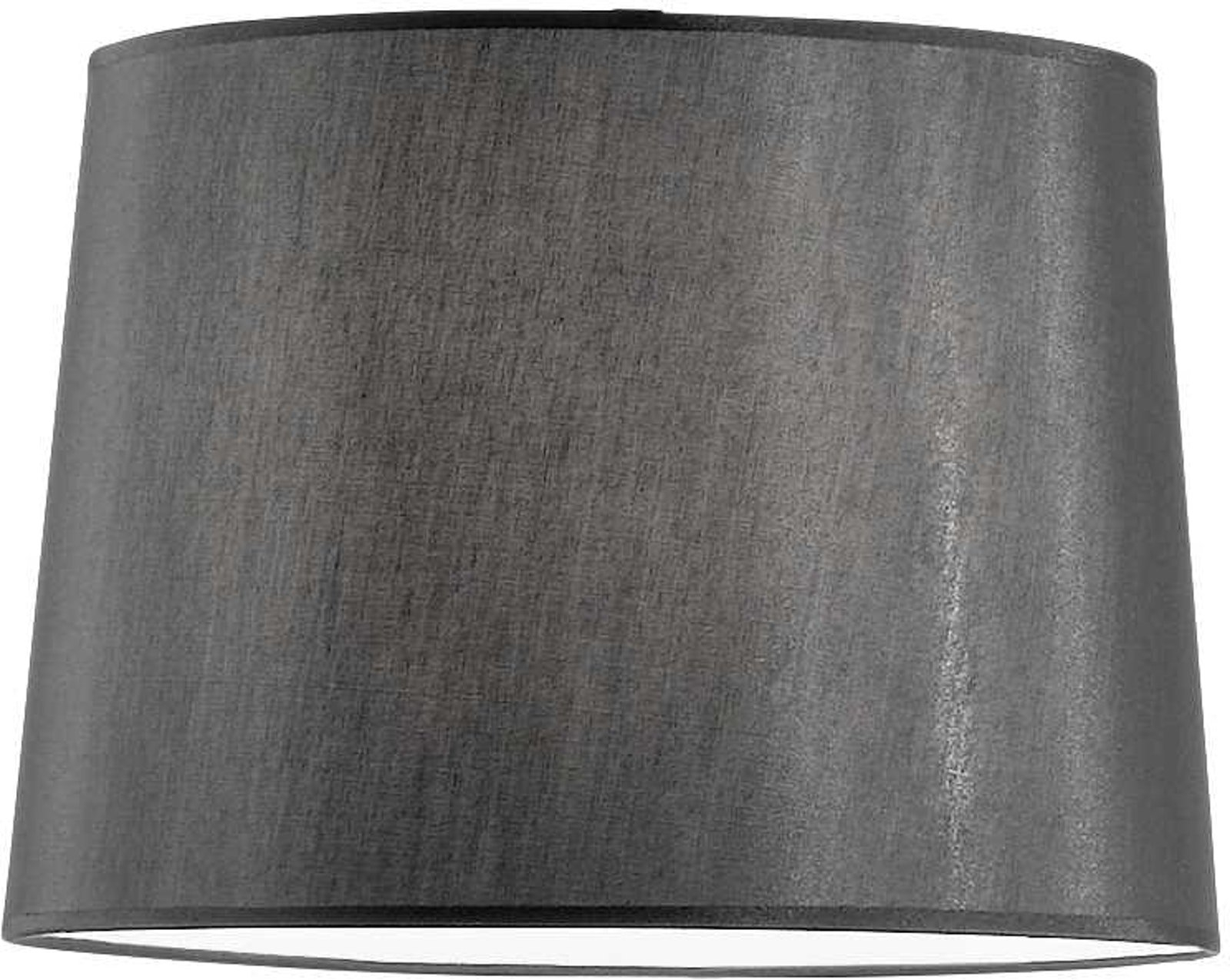 Lampeskærm Ideal Lux Dorsale ø40ã H30 Cm Sort Stof