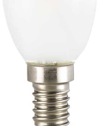 Led Lyspære E14 Ideal Lux E14-serie 4w 370lm Varm Hvid 3000k ø35x98 Mm Glas