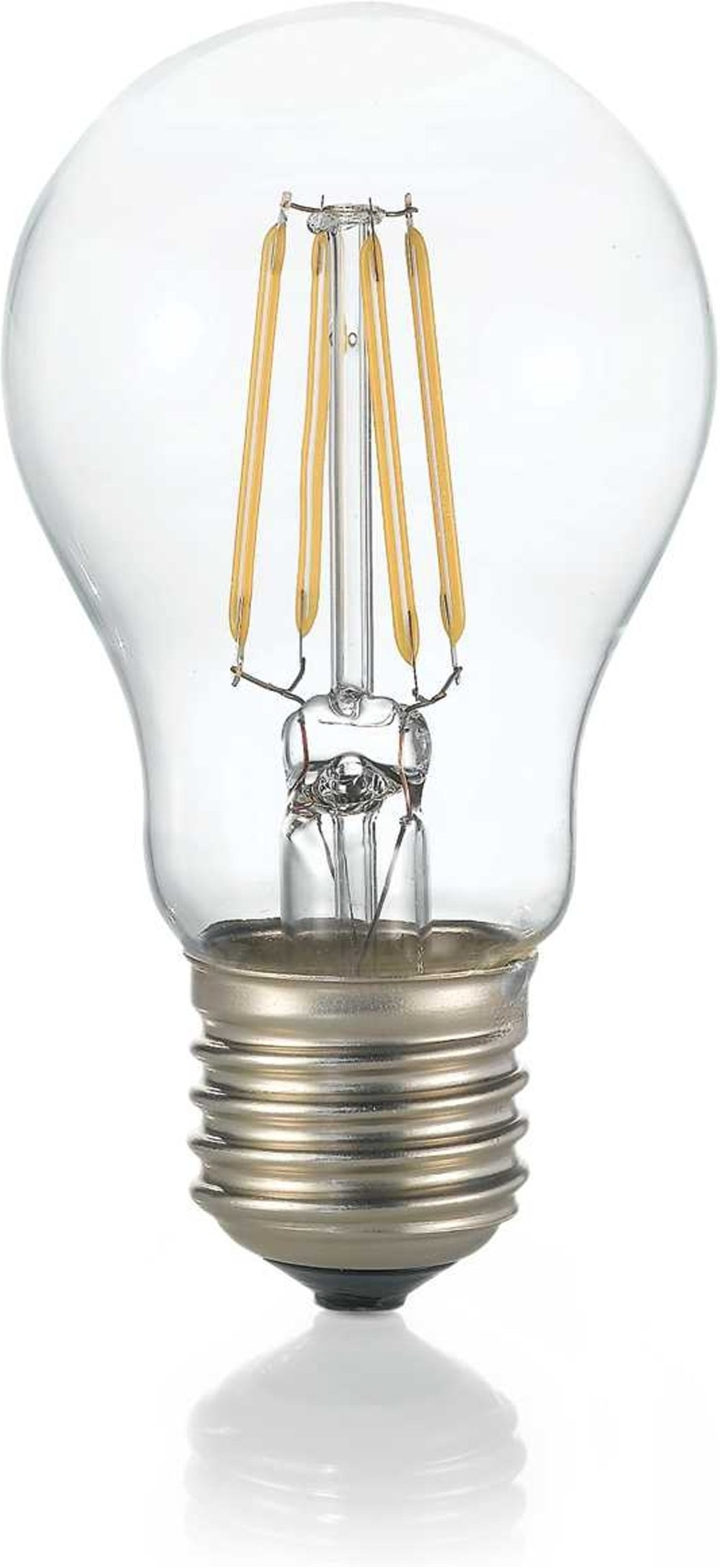 Led-lyspære E27 Ideal Lux E27-serie 10   1300 Lm 3000   Varm Hvid Glas ø6ã 10   Cm