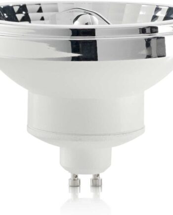 Led-lyspære Gu10 Ideal Lux Gu10-serie 10w 800 Lm 3000k Varm Hvid Krom ø111 Mm