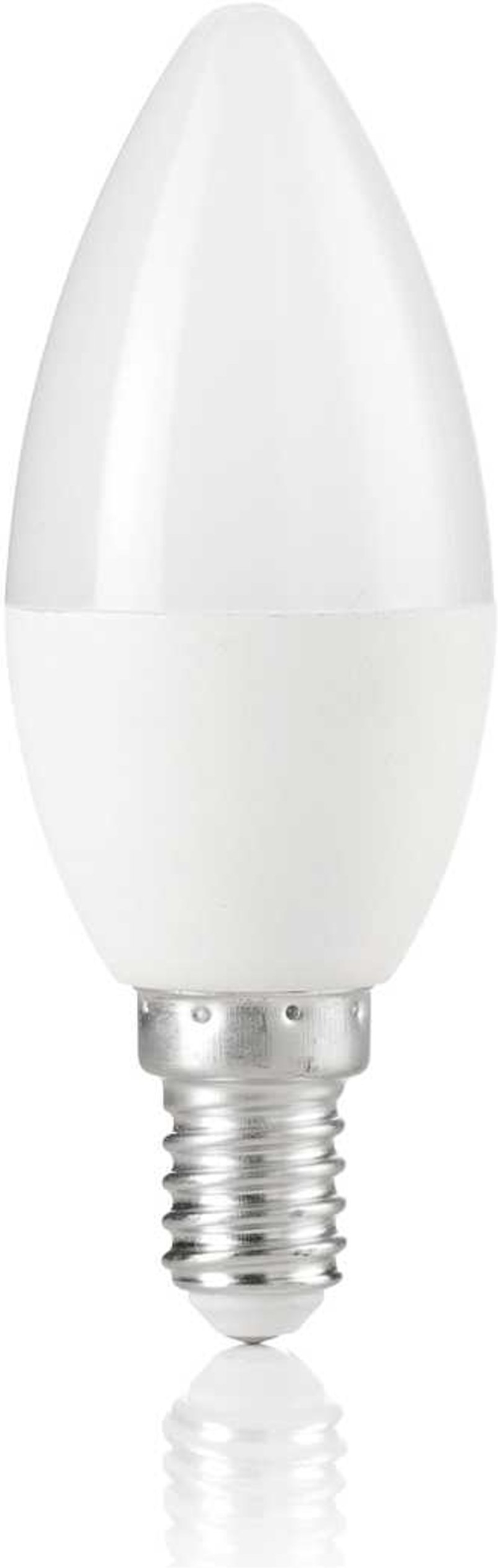 Led-lyspære Ideal Lux E14 6w 520 Lm Varm Hvid 3000k ø35x95 Mm