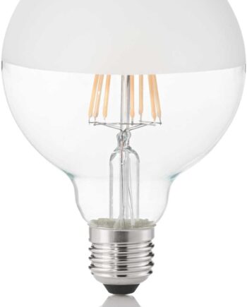 Led-lyspære Ideal Lux E27 8w ø9   Cm H13   Cm 3000k 1050 Lm Hvid Glas