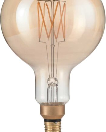 Led-lyspære Ideal Lux E27-serie Ravfarvet Glas ø16   H25 Cm 4w 320 Lm 2200k