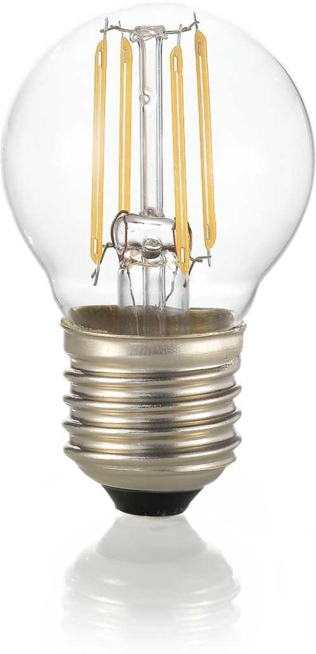 Led-lyspære Ideal Lux E27-serie 4w 370 Lm 3000k Klar Glas Dimbar ø4   Cm