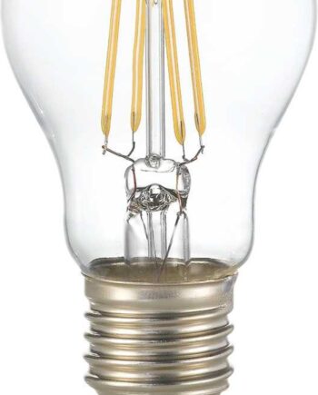 Led-lyspære Ideal Lux E27-serie 4w 480 Lm 3000k Klart Glas ø60ã 105 Mm Levetid 25000 Timer