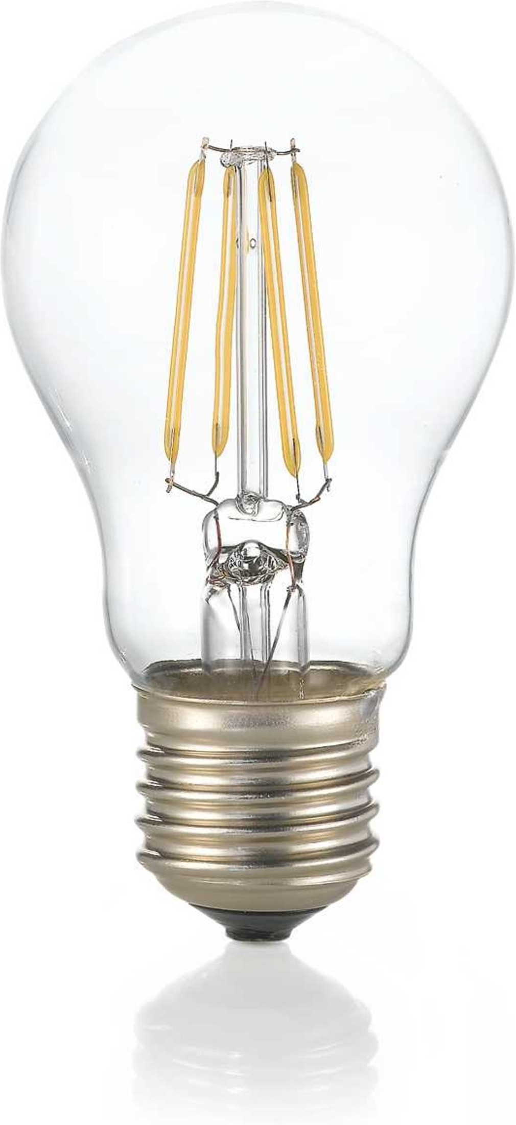 Led-lyspære Ideal Lux E27-serie 4w 480 Lm 3000k Klart Glas ø60ã 105 Mm Levetid 25000 Timer
