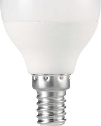 Led-lyspære Ideal Lux E14-serie 6w 600 Lm 3000k ø45x80 Mm Hvid