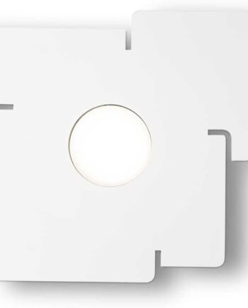 Loftlampe Ideal Lux Totem Led Hvid Metal 27x3x25 Cm