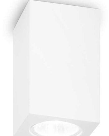 Loftlampe Ideal Lux Tower  Hvid Gips  11ã 7ã   Cm  Gu10 Downlight