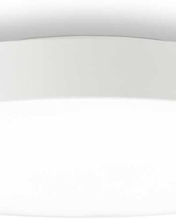 Loftslampe Ideal Lux Halo ø60 Cm Led 44w 5000 Lm 4000k Hvid Aluminium Og Metal