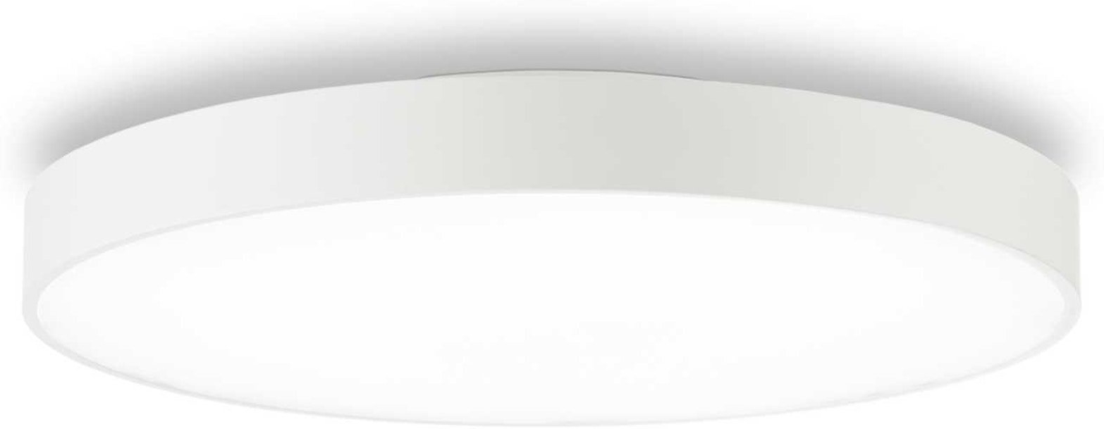 Loftslampe Ideal Lux Halo ø60 Cm Led 44w 5000 Lm 4000k Hvid Aluminium Og Metal