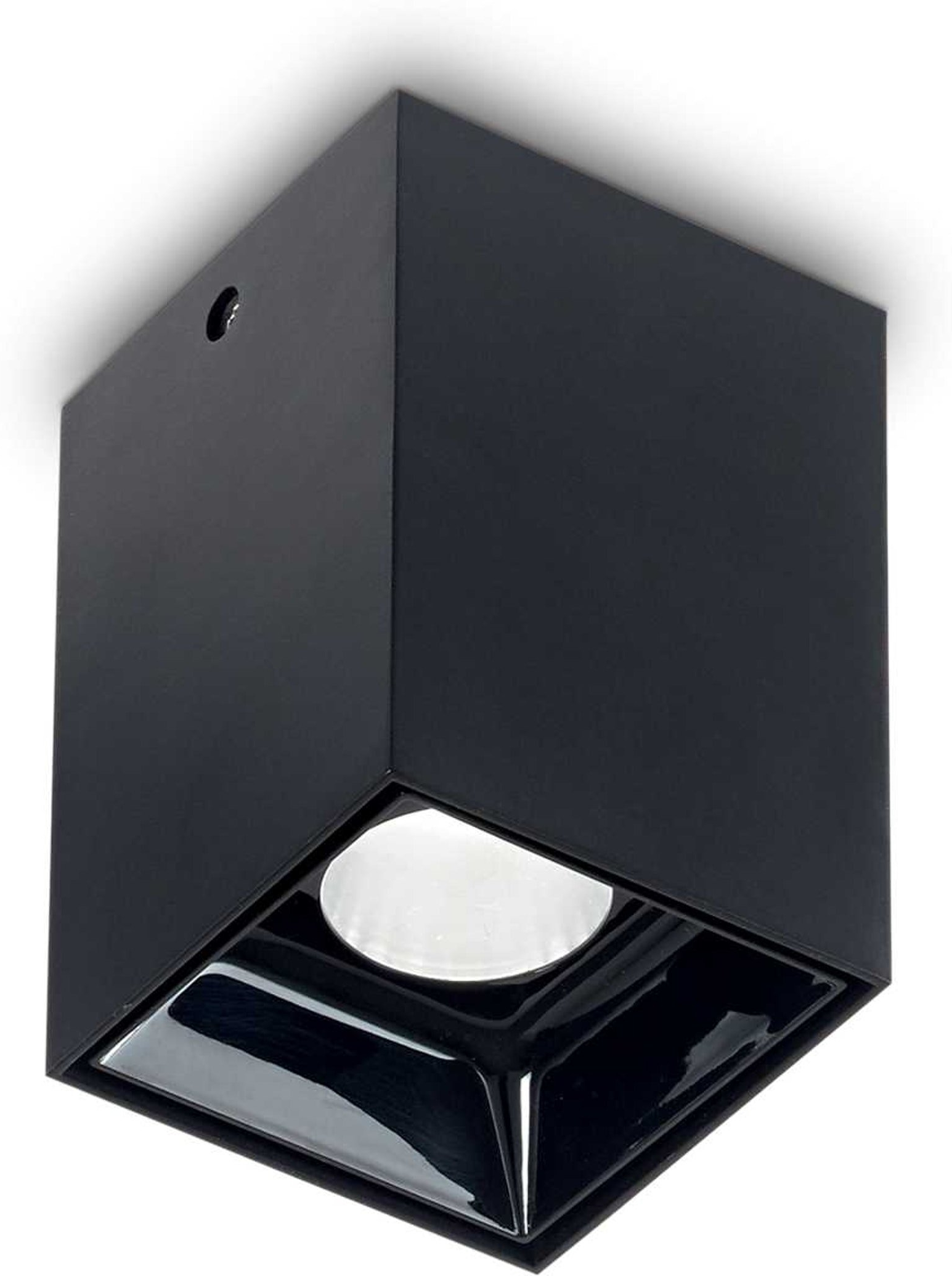 Loftslampe Ideal Lux Nitro Sort Integreret Led 10w 900 Lm 3000k Aluminium Metal
