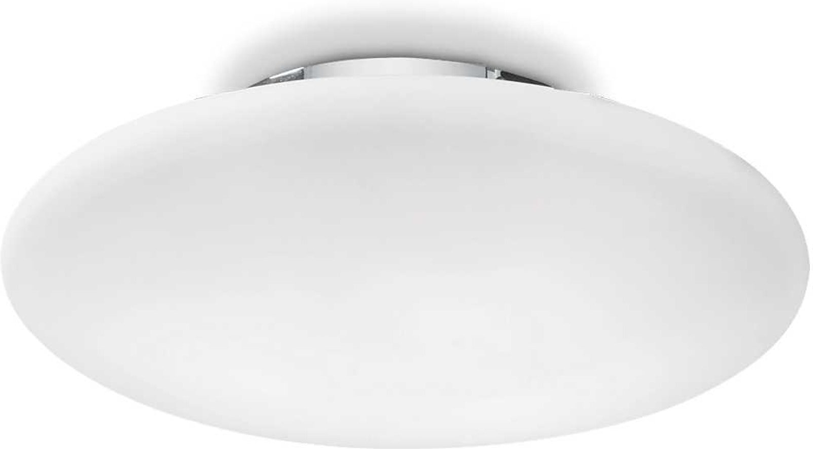 Loftslampe Ideal Lux Smarties ø50 Cm Glas Hvid     E27