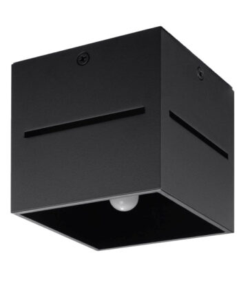 Loftslampe Lobo Sort