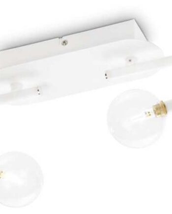 Loftslampe Loftbelysning Ideal Lux Maracas  Hvid Messing  70ã 28ã 20 Cm  4x G4-pærer