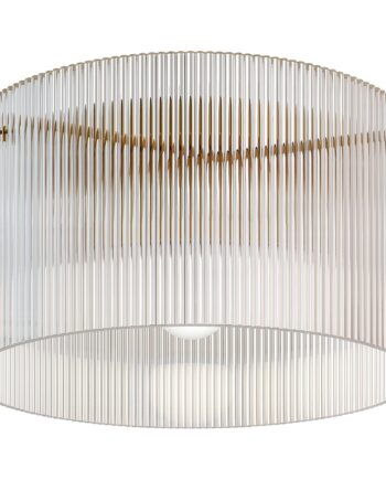 Loftslampe Med Akrylskærm  Kompatibel Med Metal  Halogen Og Led