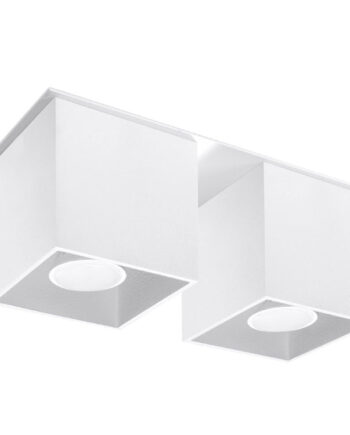 Loftslampe Quad   Hvid