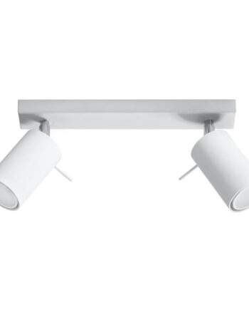 Loftslampe Ring   Hvid