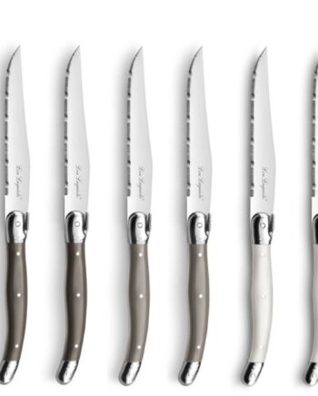 Lou Laguiole Tradition Steakknive  -pak  Mix