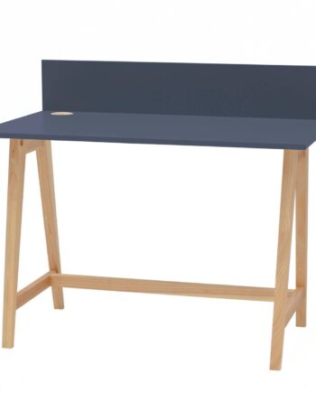 Luka Asketræ Skrivebord 110x50cm   Grafit