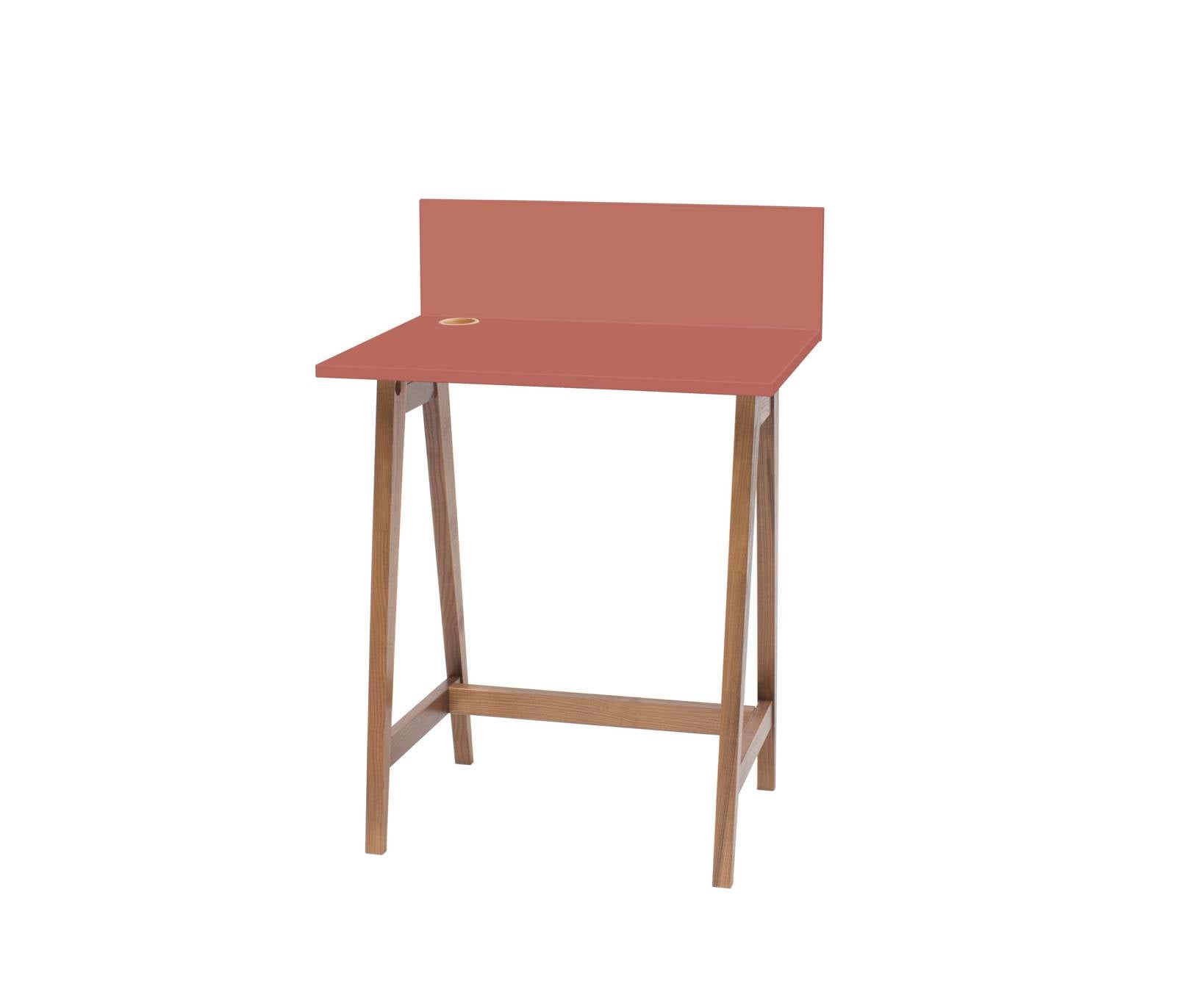 Luka Skrivebord 65x50cm Eg Antik Pink